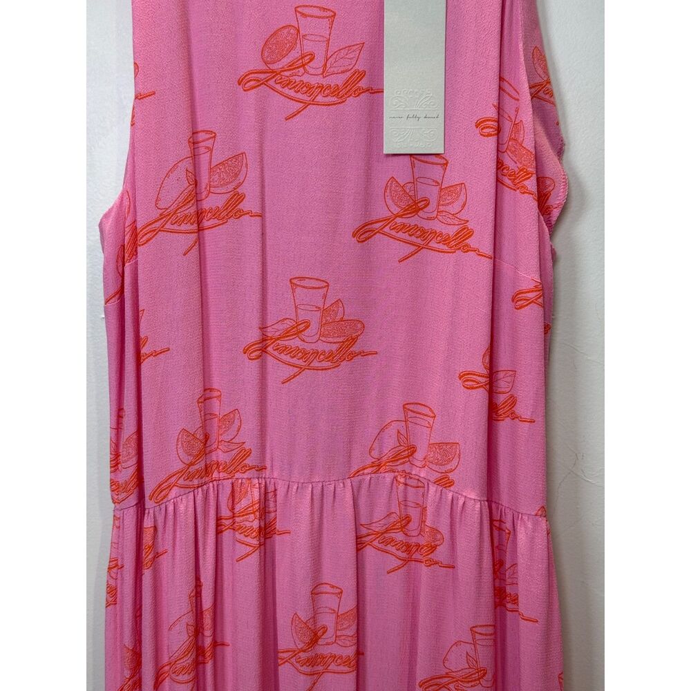 Never Fully Dressed Women's NFDAS534 Size 12 Pink Limoncello Maxi Dress NWT - Picture 8 of 12